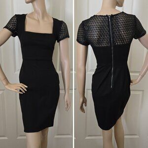 Roland Mouret x Banana Republic Lace Sleeve Dress SZ 2